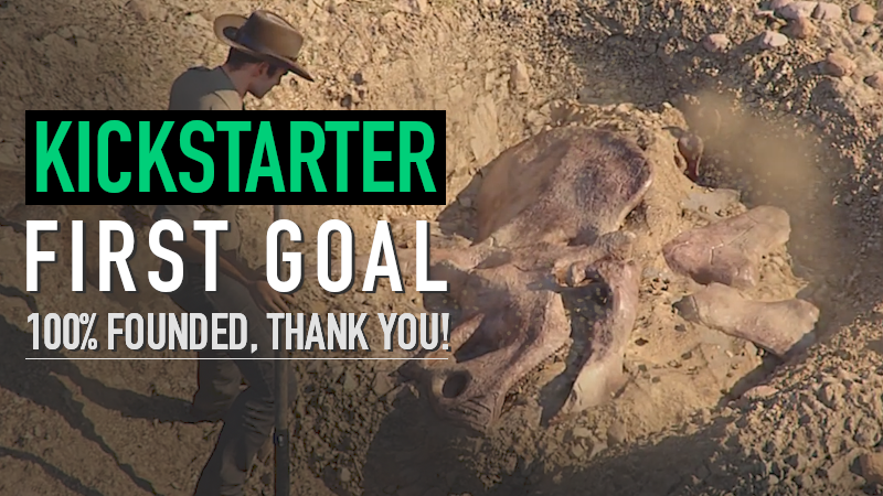 Dinosaur Fossil Hunter Kickstarter